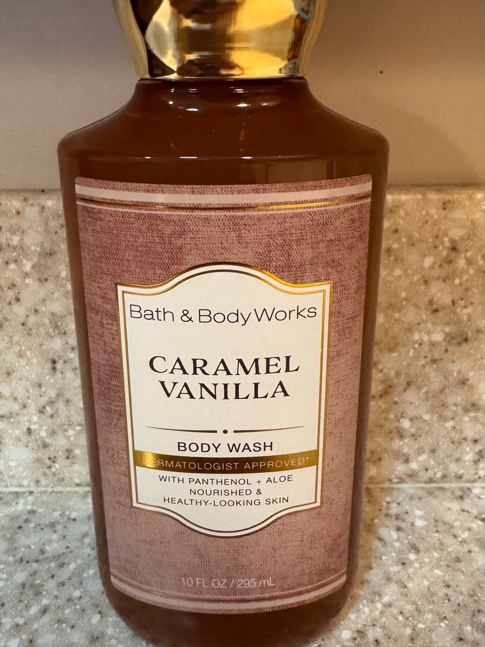 Bath & Body Works Caramel Vanilla Body Wash - 10 ounces